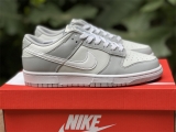 2023.7 (95% Authentic)Nike SB Dunk Low “GreyWhite”Men And Women Shoes -ZL (53)