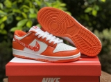 2023.7 Authentic Nike SB Dunk Low“Orange Paisley”Men And Women Shoes -ZL (59)