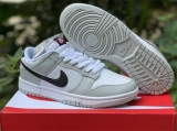 2023.7 Authentic Nike SB Dunk Low“Gray and white lottery tickets”Men And Women Shoes -ZL (63)