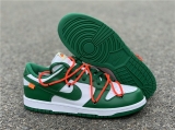 2023.7 OFF-WHITE x Authentic Nike dunk SB Low “Pine Green”Men And Women Shoes-ZL (41)