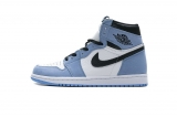 2023.7 Super Max Perfect Air Jordan 1 High “University Blue”Men And Women Shoes -DU (32)