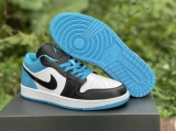 2023.7 Super Max Perfect Air Jordan 1 Low “Laser Blue”Men And Women Shoes -ZL (33)