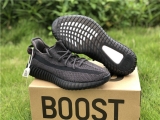 2023.7 (PK Quality)Authentic Adidas Yeezy Boost 350 V2 “ Black Reflective ”Men And Women ShoesFU9007 -ZLMTX (20)