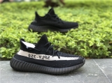 2023.7 (PK Quality)Authentic Adidas Yeezy Boost 350 V2 “Black White”Men And Women ShoesBY1604 -ZL (34)