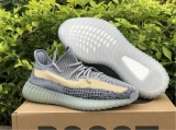 2023.7 (PK Quality)Authentic Adidas Yeezy Boost 350 V2 “Ash Blue”Men And Women ShoesGY7657-ZL (40)