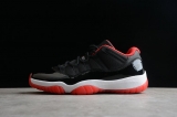 2023.8 (with original carbon fiber)Perfect Air Jordan 11 Low“Bred”Men Shoes-SY (3)