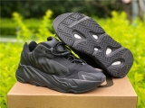 2023.8 (PK cheaper Quality)Authentic Adidas Yeezy 700 MNVN“Black” Men And Women ShoesFV4440 -ZL