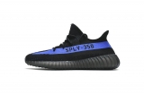 2023.8 (OG better Quality)Authentic Adidas Yeezy Boost 350 V2 “Black Blue” Men And Women ShoesGY7164-Dong