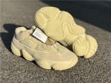 2023.8 (PK cheaper Quality)Authentic Adidas Yeezy 500 “Super Moon Yellow  ” Men and Women ShoesDB2966-ZL