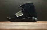 2023.8 Authentic Adidas Originals Yeezy  Boost  750 “Triple Black”Men And Women ShoesBB1839 -Dong (1)
