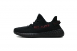 2023.8 Super Max Perfect Adidas Yeezy Boost 350 V2 “BlackRed”Real Boost Men And Women ShoesCP9652  -JB