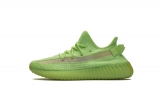 2023.8 Super Max Perfect Adidas Yeezy Boost 350 V2 “Glow In The Dark ”Real Boost Men And Women ShoesEG5293 -JB