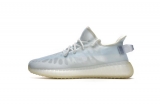 2023.8 Super Max Perfect Adidas Yeezy Boost 350 V2 “Mono Ice”Real Boost Men And Women ShoesGW2869-JB