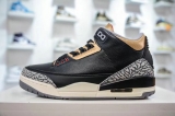 2023.8 (95% Authentic) Air Jordan 3 “Black Gold”Men Shoes-G (3)