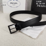 2023.7 Prada Belts Original Quality 95-125CM -QQ (85)
