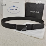 2023.7 Prada Belts Original Quality 95-125CM -QQ (80)