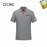 2023.4  Celine Polo T-shirt man S-3XL (5)