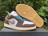 2023.10 Super Max Perfect Air Jordan 1 Low “Cacao Wow”Men And Women Shoes-ZL (187)