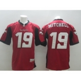 CFL Calgary Stampeders #19 Bo Levi Mitchell Red Jersey