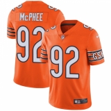 Youth Nike Chicago Bears #92 Pernell McPhee Limited Orange Rush Vapor Untouchable NFL Jersey