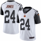 Youth Nike Cincinnati Bengals #24 Adam Jones Limited White Rush Vapor Untouchable NFL Jersey