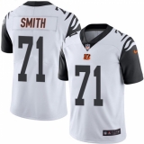 Men's Nike Cincinnati Bengals #71 Andre Smith Limited White Rush Vapor Untouchable NFL Jersey