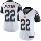 Women's Nike Cincinnati Bengals #22 William Jackson Limited White Rush Vapor Untouchable NFL Jersey