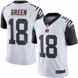 Youth Nike Cincinnati Bengals #18 A.J. Green Limited White Rush Vapor Untouchable NFL Jersey