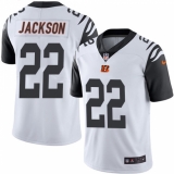 Men's Nike Cincinnati Bengals #22 William Jackson Limited White Rush Vapor Untouchable NFL Jersey