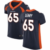 Men's Nike Denver Broncos #65 Ronald Leary Navy Blue Alternate Vapor Untouchable Elite Player NFL Jersey