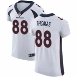 Men's Nike Denver Broncos #88 Demaryius Thomas White Vapor Untouchable Elite Player NFL Jersey