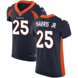 Men's Nike Denver Broncos #25 Chris Harris Jr Navy Blue Alternate Vapor Untouchable Elite Player NFL Jersey