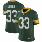 Youth Nike Green Bay Packers #33 Aaron Jones Green Team Color Vapor Untouchable Limited Player NFL Jersey