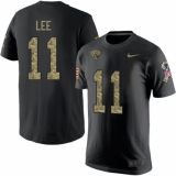 NFL Men's Nike Jacksonville Jaguars #11 Marqise Lee Black Camo Salute to Service T-Shirt