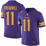 Youth Nike Minnesota Vikings #11 Laquon Treadwell Limited Purple Rush Vapor Untouchable NFL Jersey