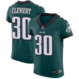 Men's Nike Philadelphia Eagles #30 Corey Clement Midnight Green Team Color Vapor Untouchable Elite Player NFL Jersey