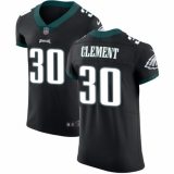 Men's Nike Philadelphia Eagles #30 Corey Clement Black Vapor Untouchable Elite Player NFL Jersey