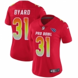 Women's Nike Tennessee Titans #31 Kevin Byard Limited Red 2018 Pro Bowl NFL Jersey