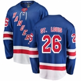 Men's New York Rangers #26 Martin St. Louis Fanatics Branded Royal Blue Home Breakaway NHL Jersey