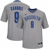 Youth Adidas Brooklyn Nets #9 DeMarre Carroll Authentic Gray Alternate NBA Jersey
