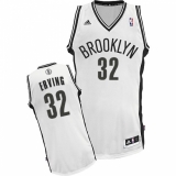 Women's Adidas Brooklyn Nets #32 Julius Erving Swingman White Home NBA Jersey