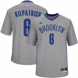 Youth Adidas Brooklyn Nets #6 Sean Kilpatrick Authentic Gray Alternate NBA Jersey