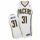 Youth Adidas Indiana Pacers #31 Reggie Miller Authentic White Home NBA Jersey