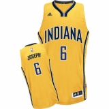 Women's Adidas Indiana Pacers #6 Cory Joseph Swingman Gold Alternate NBA Jersey