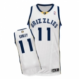 Youth Adidas Memphis Grizzlies #11 Mike Conley Authentic White Home NBA Jersey