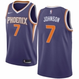 Youth Nike Phoenix Suns #7 Kevin Johnson Swingman Purple Road NBA Jersey - Icon Edition