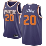 Men's Nike Phoenix Suns #20 Josh Jackson Swingman Purple Road NBA Jersey - Icon Edition