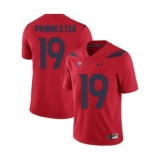 Arizona Wildcats 19 Shawn Poindexter Red College Football Jersey