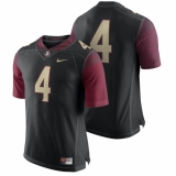 Florida State Seminoles #4 Black Limited Football Team Color Jersey