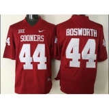 Oklahoma Sooners #44 Brian Bosworth Red XII Stitched NCAA Jersey